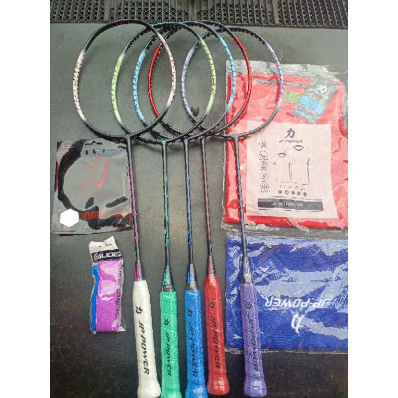 RAKET BULUTANGKIS BADMINTON JP POWER FUTURE 66 ORIGINAL JAPAN