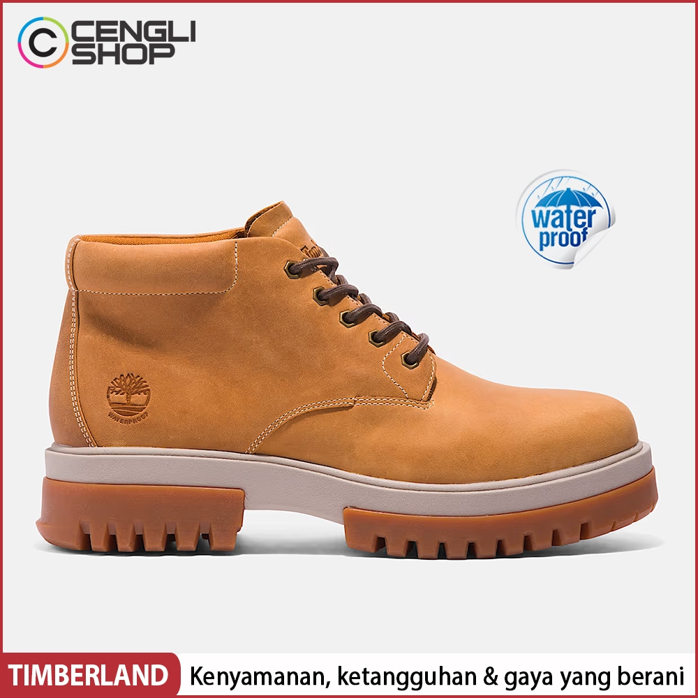 SEPATU BOOT TIMBERLAND BOOTS PRIA ORIGINAL CHUKKA KULIT ASLI ORI WATERPROOF TM78