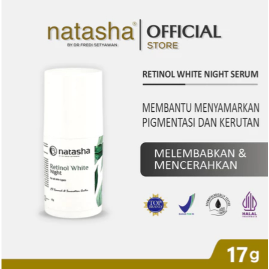 NATASHA SKINCARE RETINOL WHITENING NIGHT SERUM / RETINOL WHITE NIGHT