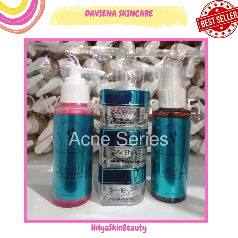 Daviena Skincare Stock Baru (No overclaim) Gak ori jaminan uang kembali 100%