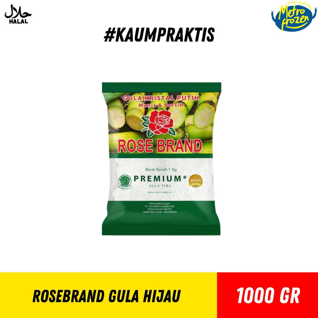 

ROSEBRAND Gula Hijau 1kg