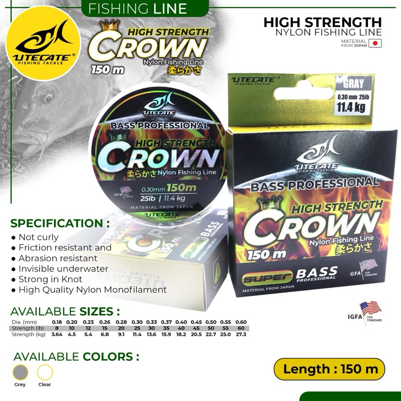 Senar Pancing Utecate CROWN 150 M