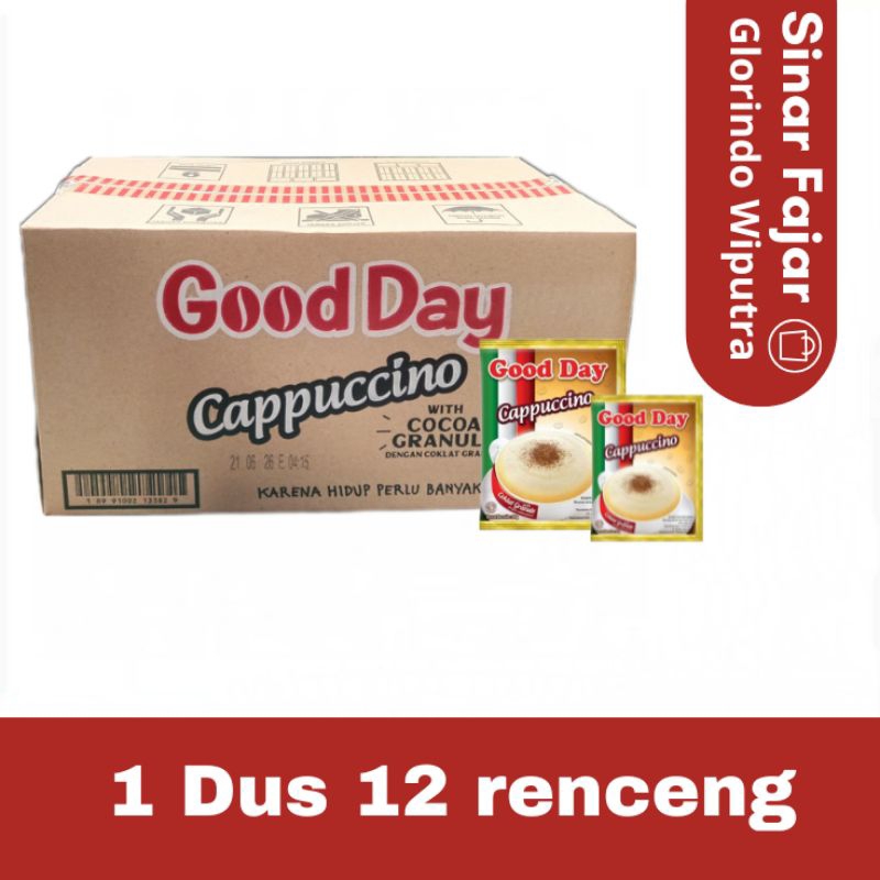 

GOOD DAY CAPPUCCINO 25g + cocoa granule | 1 DUS