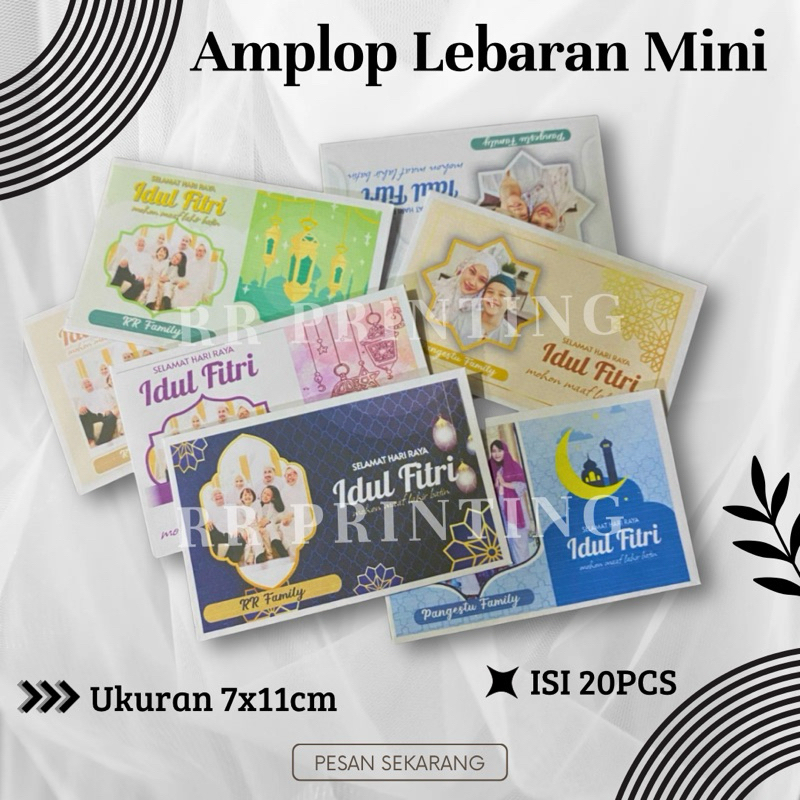 

20PCS AMPLOP LEBARAN HARI RAYA IDUL FITRI TERBARU 2025
