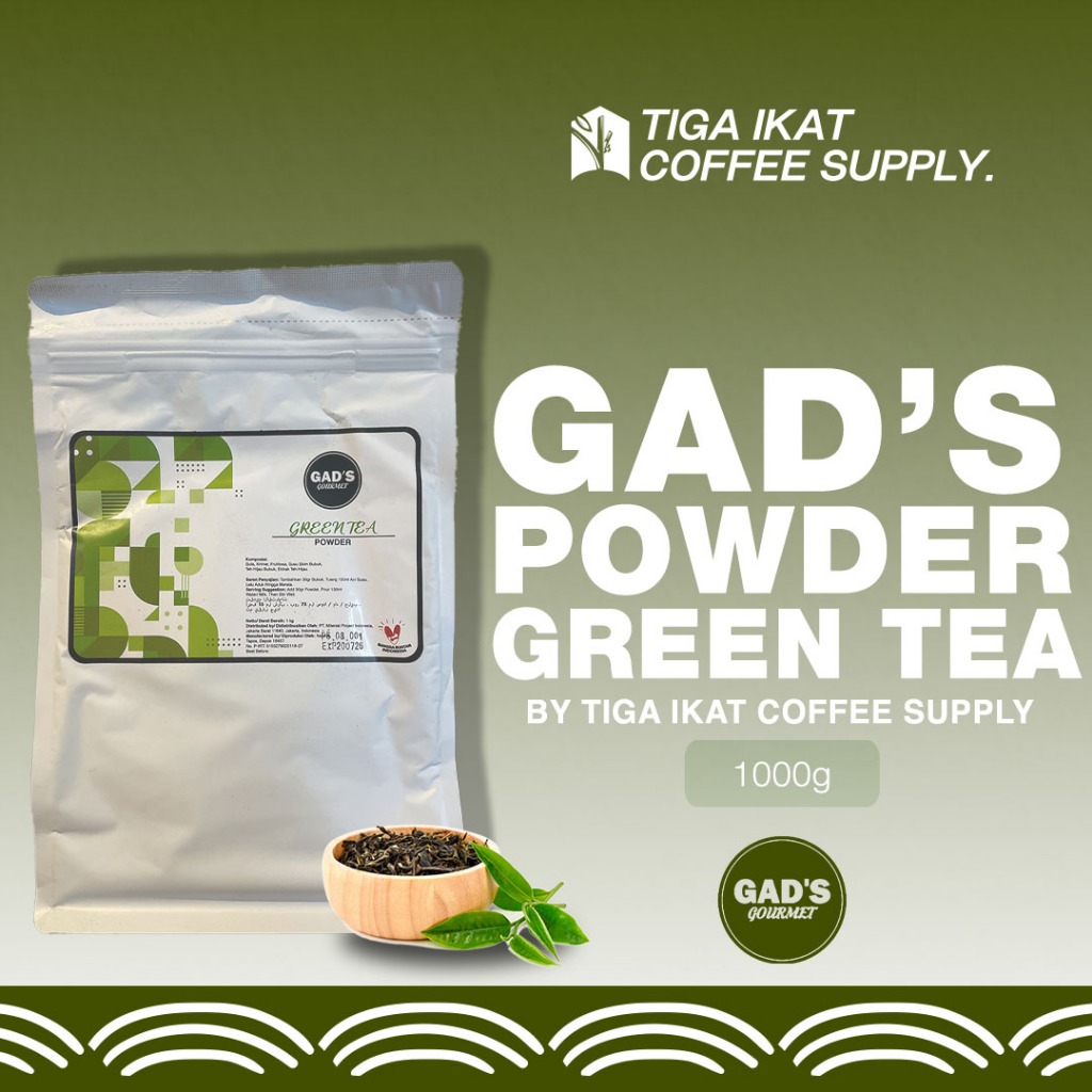 

Gads Powder Greentea - Powder Drink - Minuman Bubuk 1 Kg
