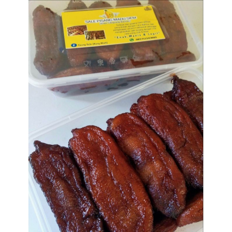 

sale pisang basah - sale pisang madu siem - selai pisang