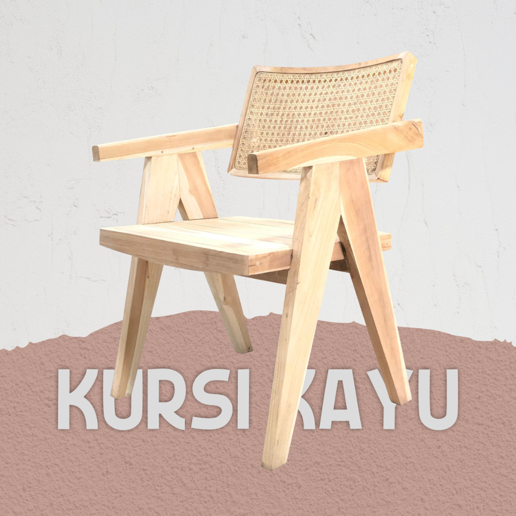 KURSI TAMU KAKI A DDK KAYU JATI