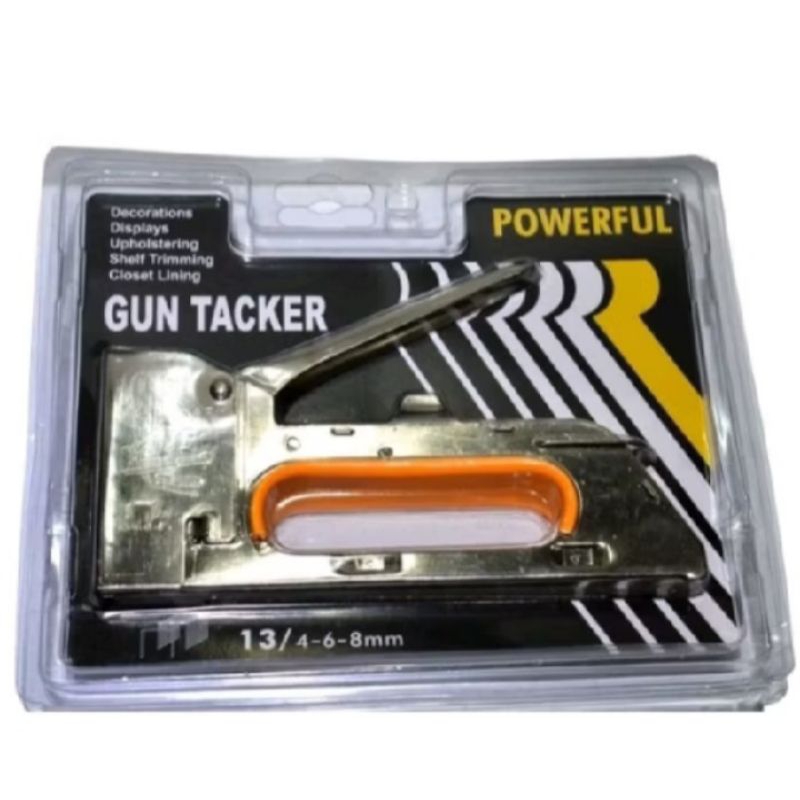 

Guntacker Gun Tracker Staple Staples Stepler Tembak Kertas Kayu Jok Motor 13/ 4-6-8mm