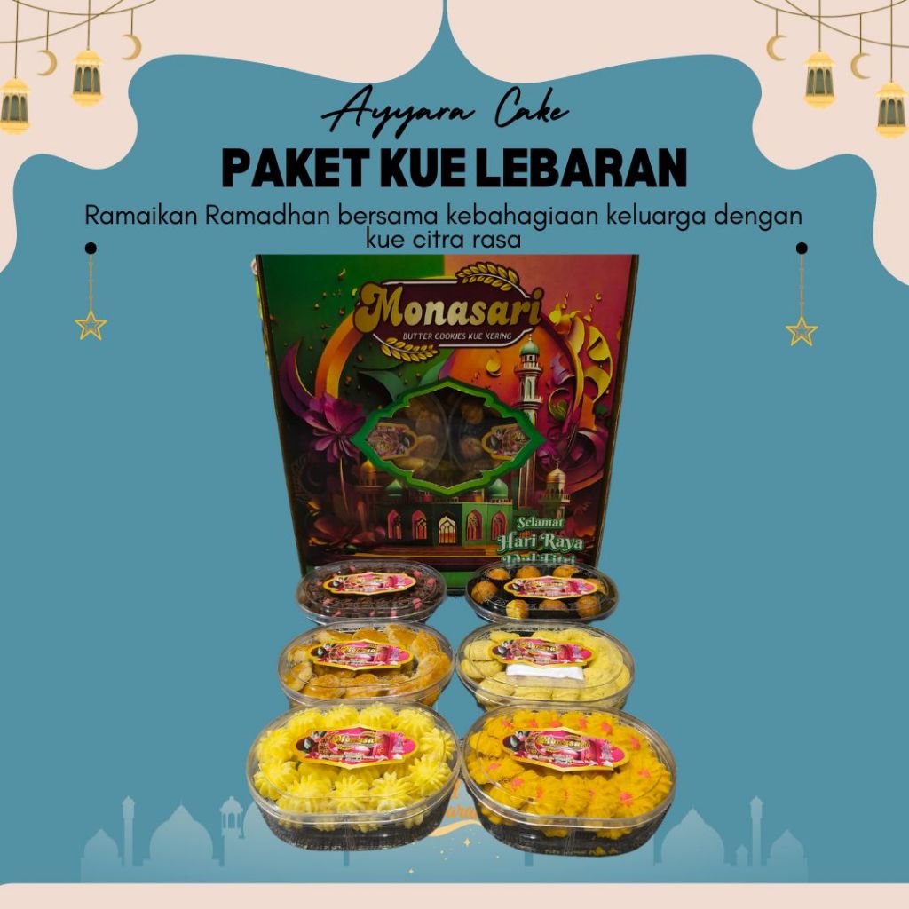 

KUE LEBARAN / PARCEL / GIFT / BINGKISAN / THR / PAKET LEBARAN IDUL FITRI / PAKET KUE KERING