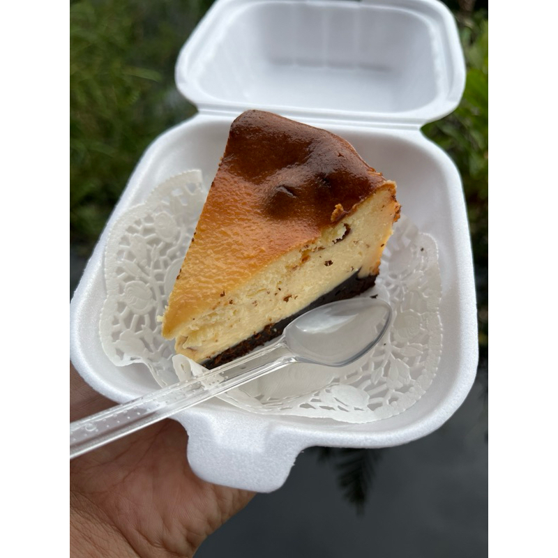 

Burnt Cheese Cake with Brownies