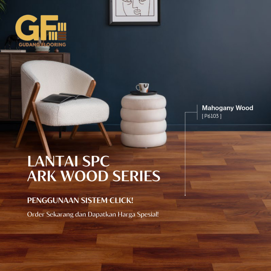 SPC ARK WOOD | Lantai SPC 6mm | SPC Flooring