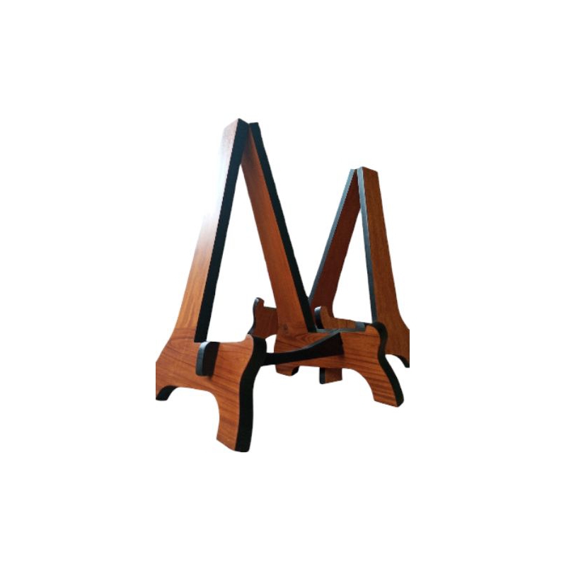 rak gitar stand gitar kayu minimalis