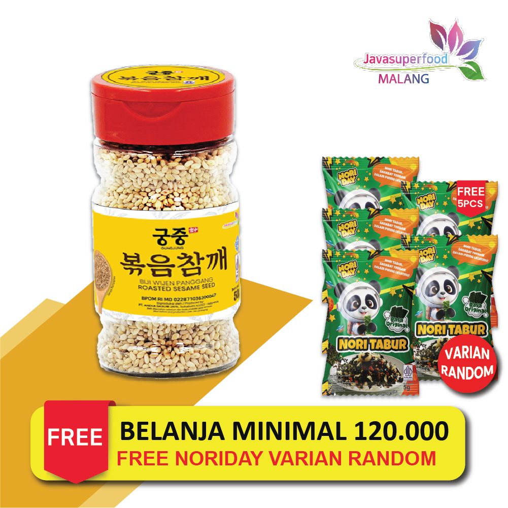 

Biji Wijen Panggang / Sesame Seeds Roasted 50g