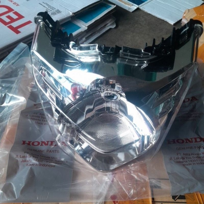 LAMPU DEPAN BEAT KARBU KVY ORI ASLI HONDA