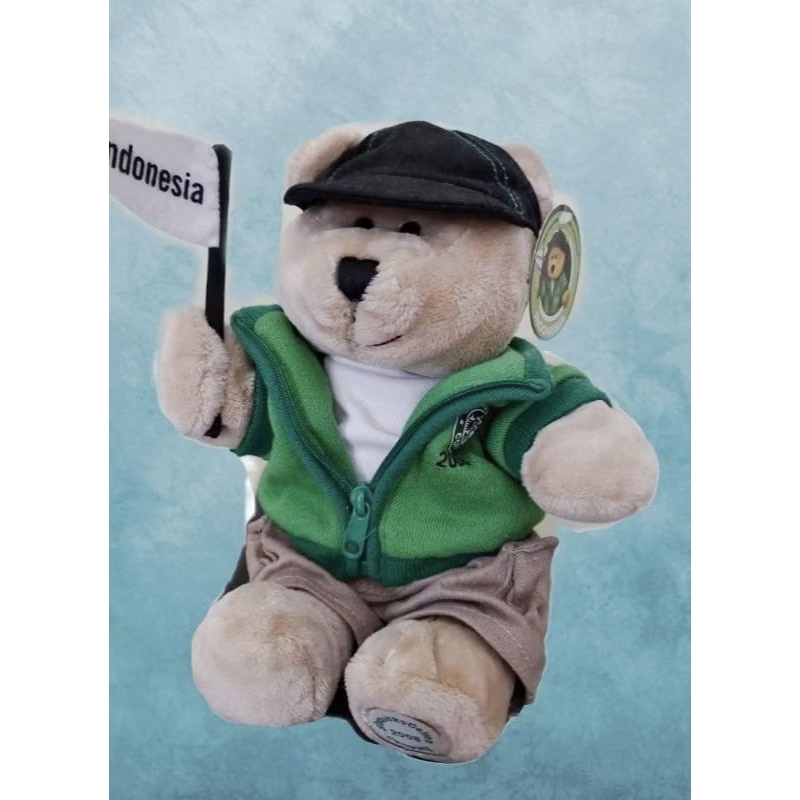 Boneka Bear Starbucks Coffee Bearista Destination Indonesia 2008