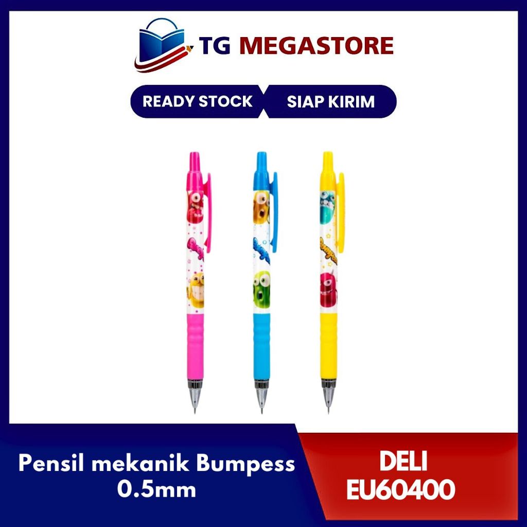 

Deli Pensil mekanik Bumpess 0.5mm - EU60400 1 pcs