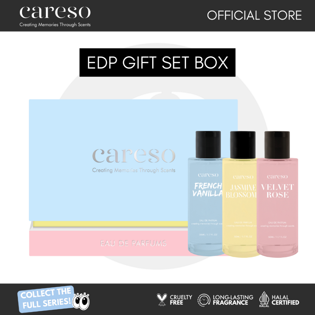 CARESO EDP Gift Set Box | 3x50ML
