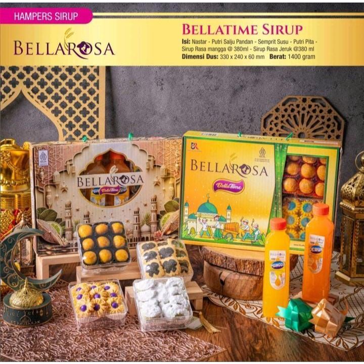 

Bellarosa Paket Lebaran 4 Toples Kue dan 2 Sirup