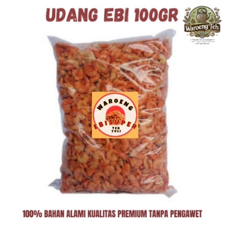 

UDANG EBI ASLI ISI 100 GRAM UDANG KERING KUALITAS PREMIUM BUMBU DAPUR JSR REMPAH