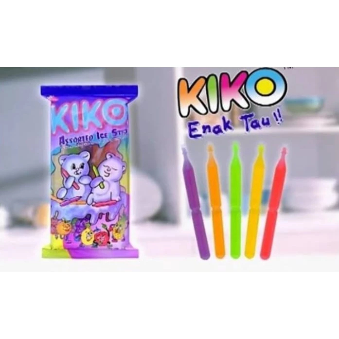 

Kiko Ice Stick Bag 1 Pack Isi 10 Minuman varian 50ml & 70ml Aneka Rasa Stik es kiko anak Dewasa Manis Rasa Buah segar