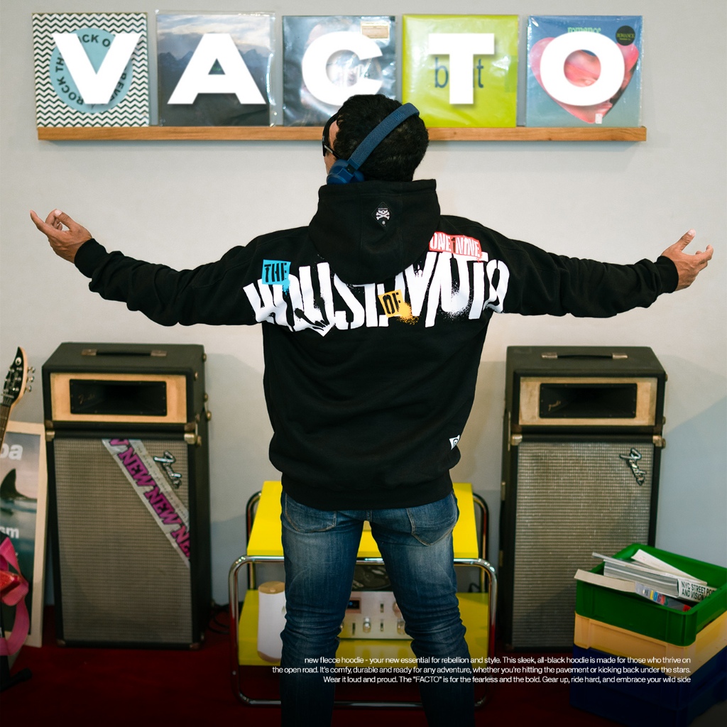 Oneonenine Ksr Hoodie Vacto Black Series - Sweater Motor Unisex Fleece Sablon