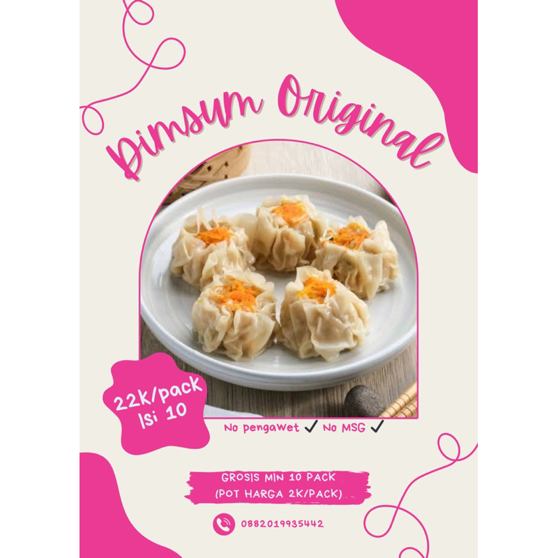 

Dimsum Ayam Original isi 10