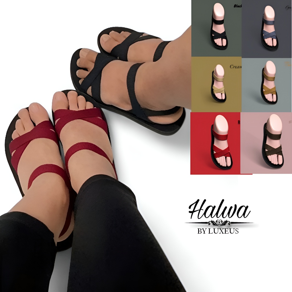 Sendal Wanita | Sendal Wanita Terbaru kekinian | Sendal Slop Wanita Model Sandal Gunung Wanita Korea