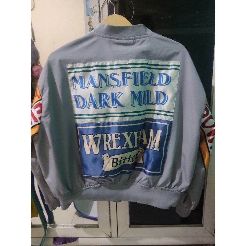 jacket varsity bomber xiban boxy | Second thrift (Original)