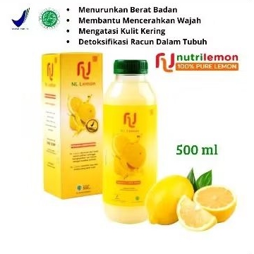 

NL Lemon perasan lemon murni BPOM 500ml