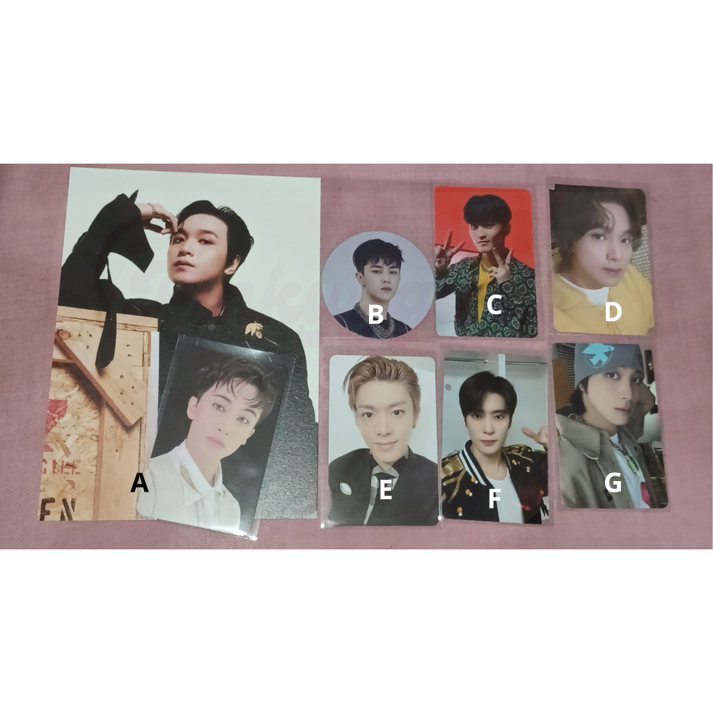 [Ready Stock] Photocard Official NCT 127 Dream Jeno Haechan Mark Kun Jaehyun Yuta Lemonilo Walk Fact