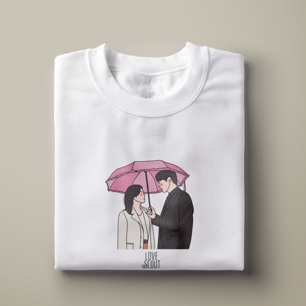 KAOS KDRAMA LOVE SCOUT KOREAN DRAMA T-SHIRT KOREAN DRAMA KDRAMA MERCHANDISE KAOS DRAMA KOREA