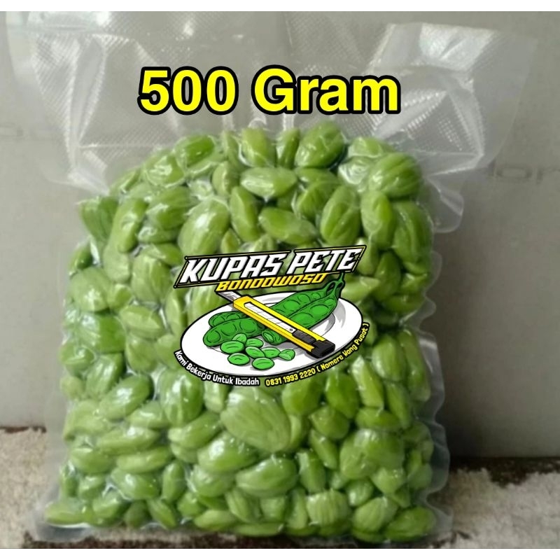 

Kupas Pete Kualitas Super Anti Ulat 500 Gram