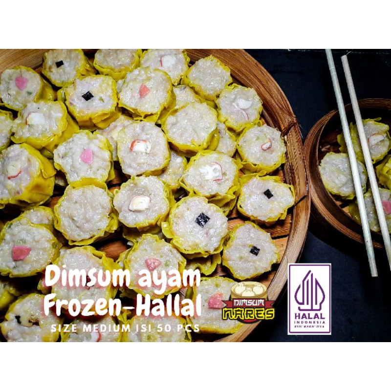 

Dimsum frozen (size medium)isi 50pcs