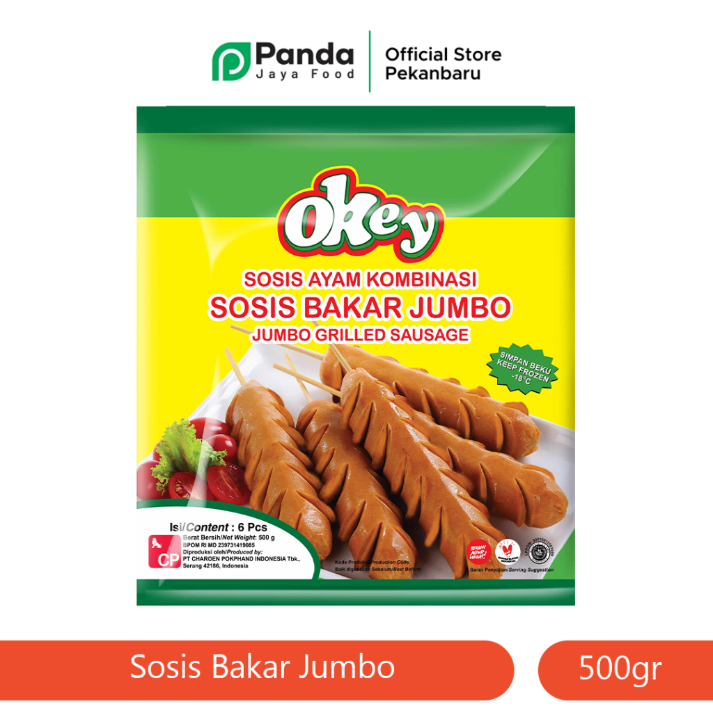 

Okey Sosis Bakar Jumbo 500 Gram