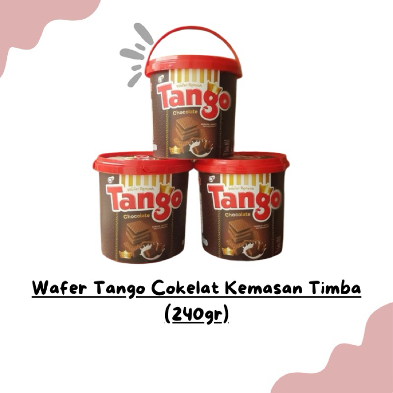 

Wafer Tango Kemasan Timba (240gr)