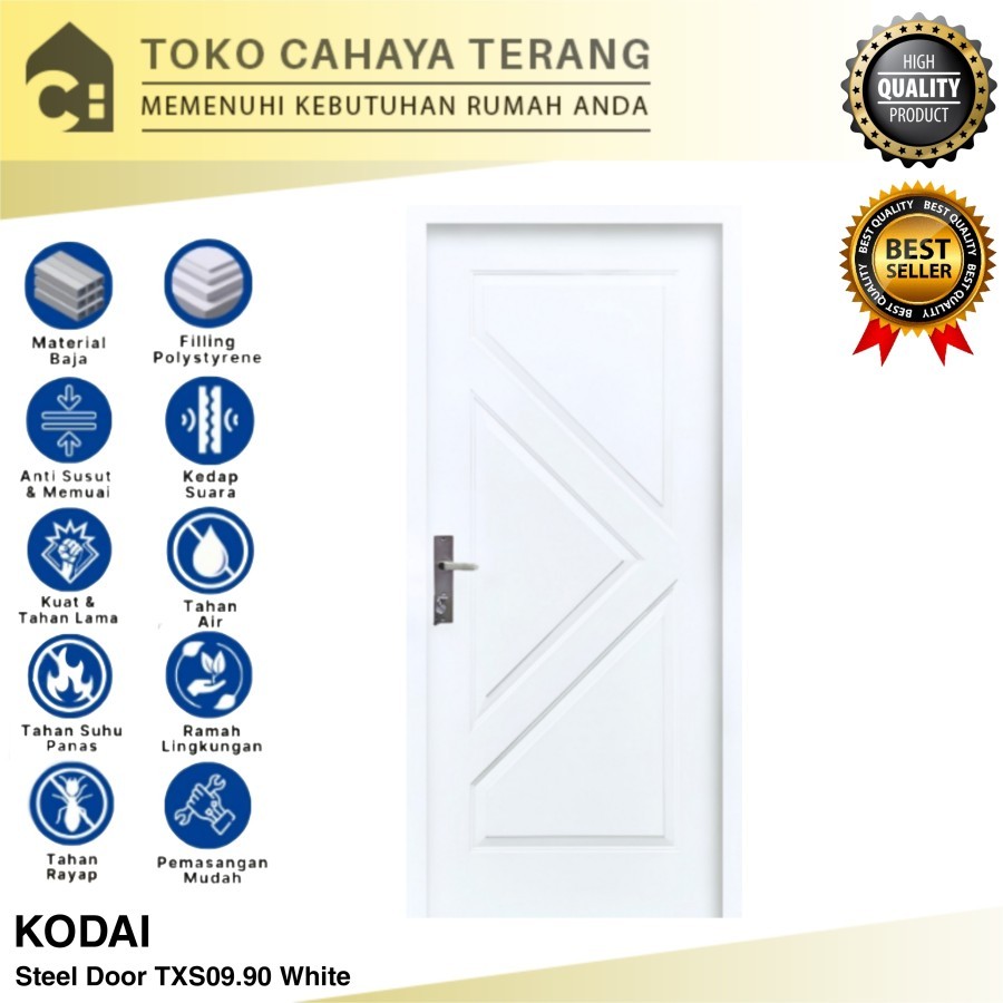 Pintu Baja Steel Kodai TXS09 204 x 90 Pintu / Pintu Baja Kodai
