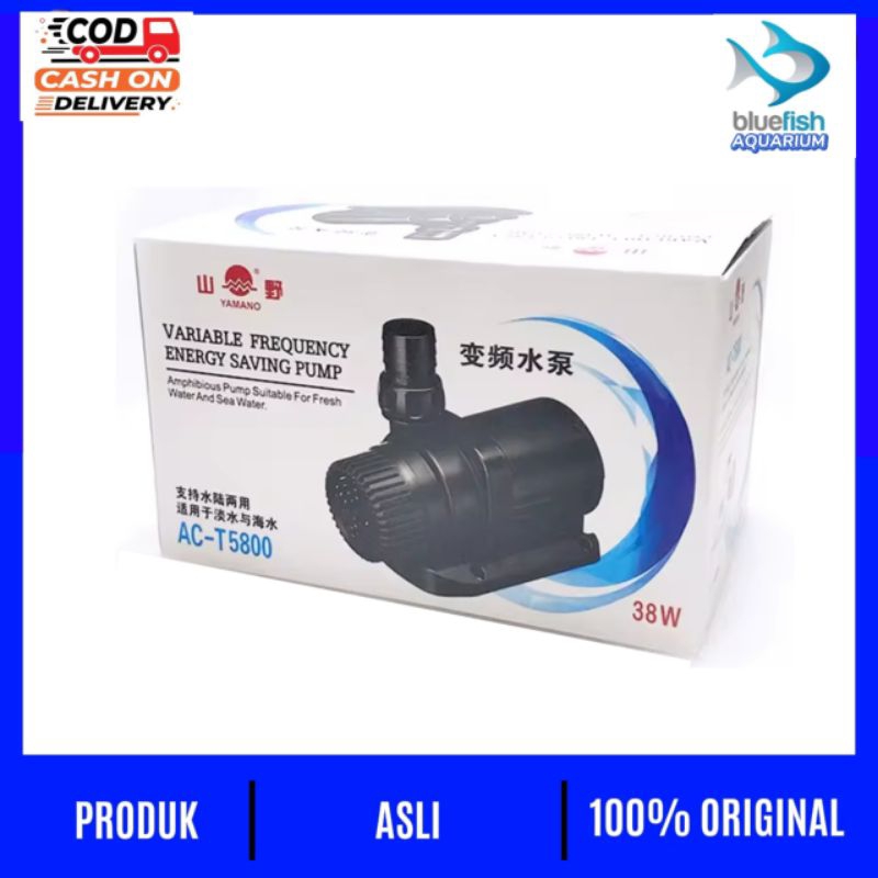 Pompa Air Celup Aquarium Kolam Koi YAMANO ACT 5800 9000 16000 Original Promo