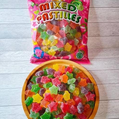 

Permen Jelly Waisun Mixed 500gr | Kembang Gula Aneka Rasa Buah Jelly Malaysia Halal