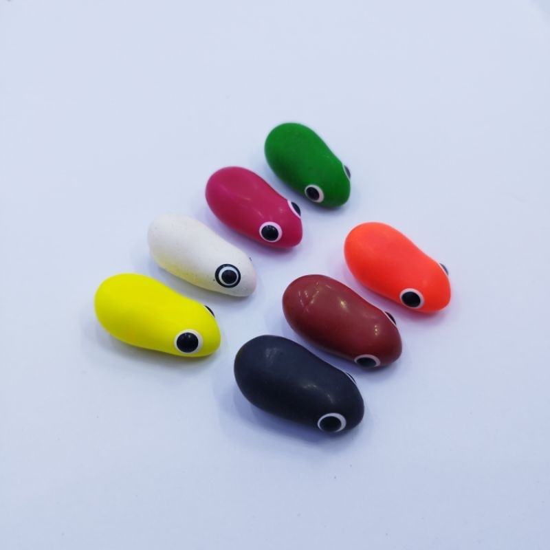 Cangkang/kulitan Lure Body Soft Frog ukuran 3 cm umpan mancing casting ikan toman dan ikan gabus/har