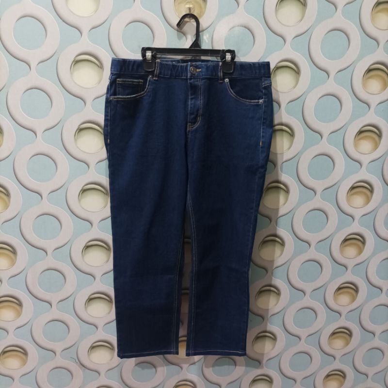 CELANA JEANS PRIA SECOND DIMFAC ORIGINAL SIZE 34 JZR044