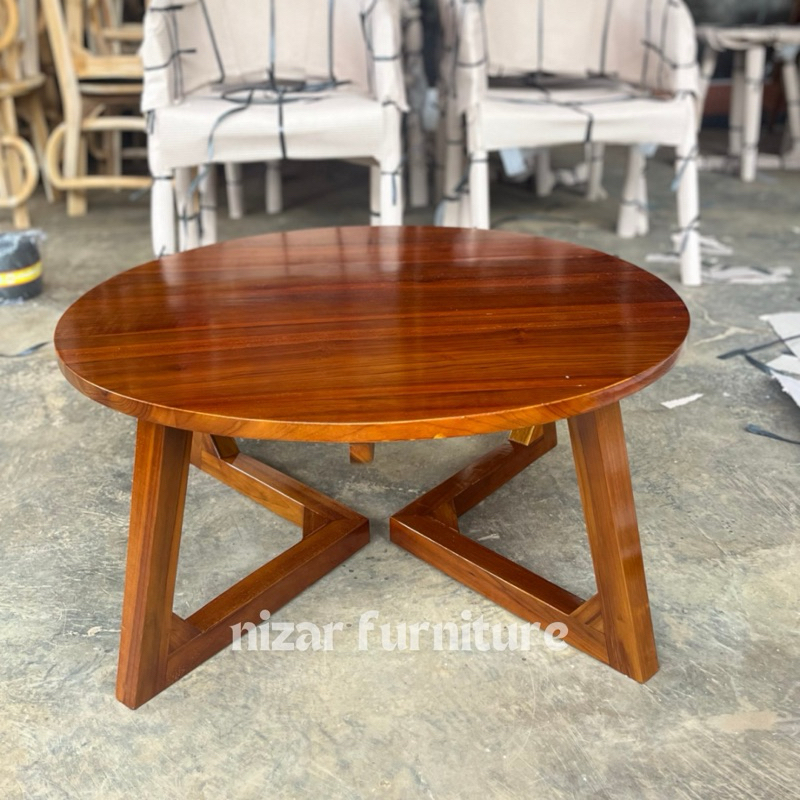 meja cafe lesehan minimalis  meja cafe kayu jati minimalis