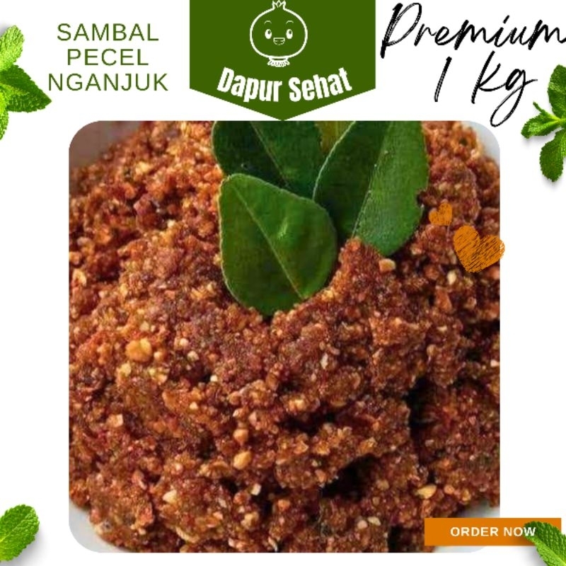 

Sambel Pecel 1 Kg Premium Khas Nganjuk / Sambal Pecel Nganjuk 1 kg