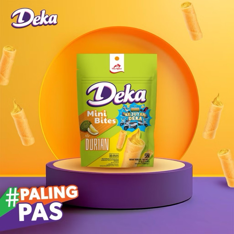 

DEKA Wafer Mini Bites Durian 72gr