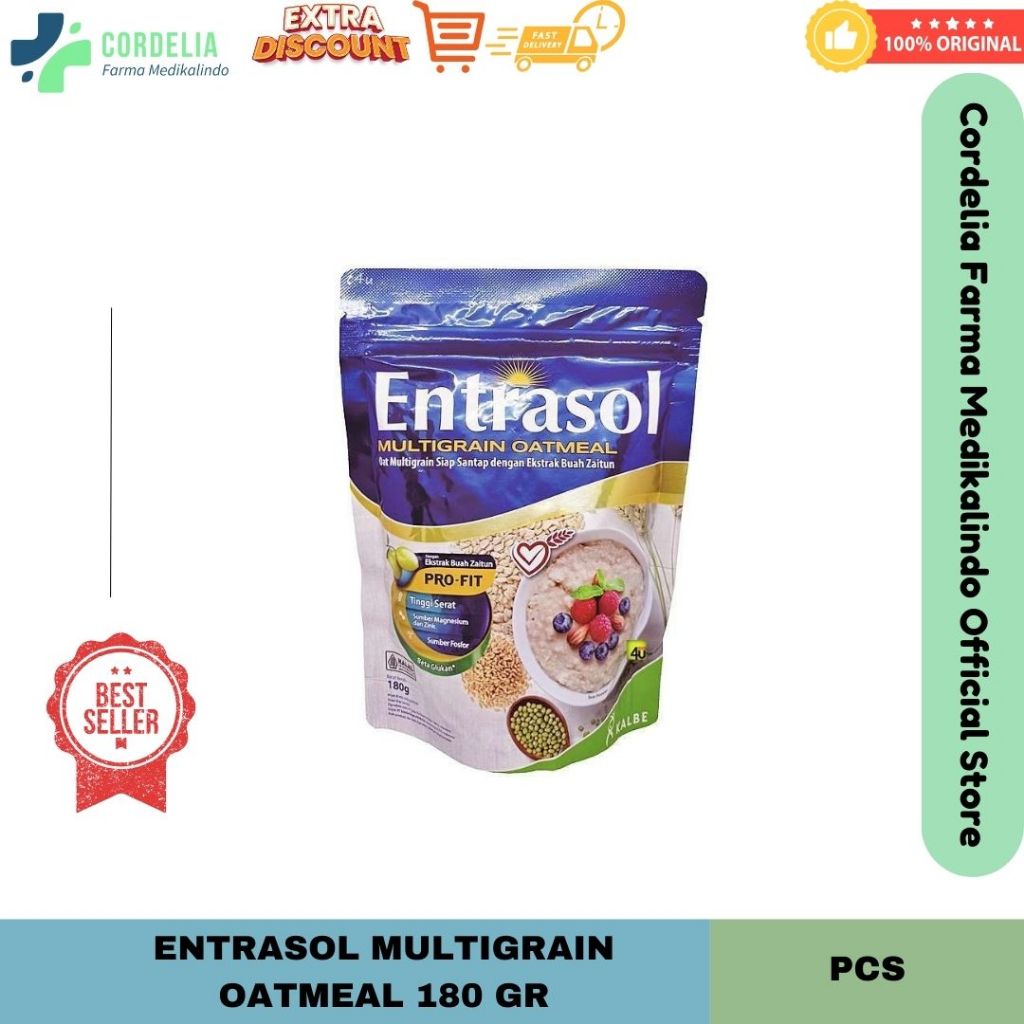 

ENTRASOL MULTIGRAIN OATMEAL 180 GR