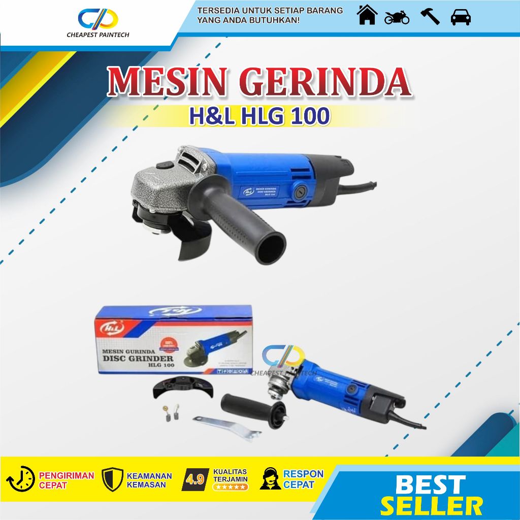 MESIN GERINDA H&L HLG 100