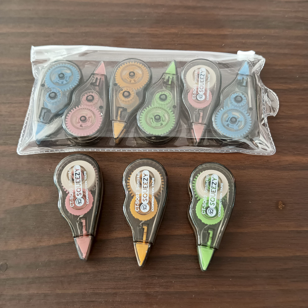 

(ECER) STIPO / TIP EX KERTAS SQUEEZY 4M