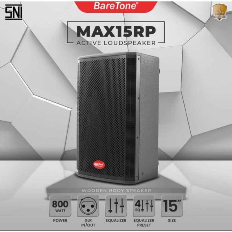 Speaker Active Professional Baretone MAX15RP Original