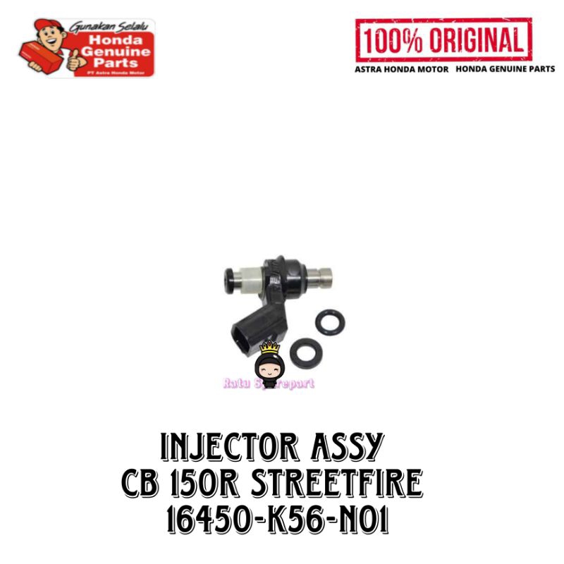 Injector Assy Honda CB 150R StreetFire Original - 16450K56N01 - Injector CB 150R Led - Injector Supr