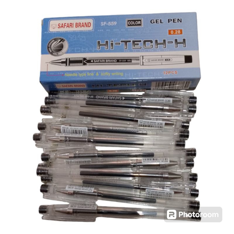 

Pen Hi-Tech safari 1 pak isi 12 pcs