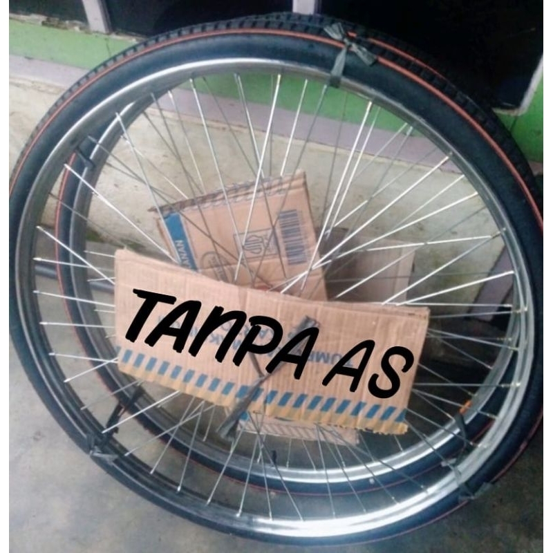 TANPA AS, RODA GEROBAK VELG BECAK